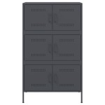 vidaXL Dulap înalt, antracit, 68x39x113 cm, oțel vidaXL Dulap înalt, antracit, 68x39x113 cm, oțel