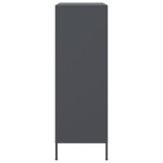 vidaXL Dulap înalt, antracit, 68x39x113 cm, oțel vidaXL Dulap înalt, antracit, 68x39x113 cm, oțel