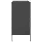 vidaXL Dulap, negru, 68x39x79 cm, oțel