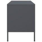 vidaXL Dulapuri TV, 2 buc., antracit, 68x39x50,5 cm, oțel