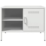 vidaXL Dulap TV, alb, 68x39x50,5 cm, oțel