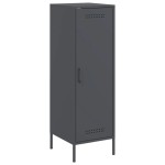 vidaXL Dulap înalt, antracit, 36x39x123 cm, oțel vidaXL Dulap înalt, antracit, 36x39x123 cm, oțel