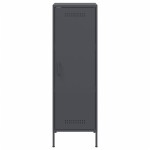 vidaXL Dulap înalt, antracit, 36x39x123 cm, oțel vidaXL Dulap înalt, antracit, 36x39x123 cm, oțel