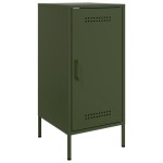 vidaXL Dulapuri, 2 buc., verde măsliniu, 36x39x79 cm, oțel vidaXL Dulapuri, 2 buc., verde măsliniu, 36x39x79 cm, oțel