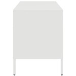 vidaXL Dulap TV, alb, 68x39x50,5 cm, oțel
