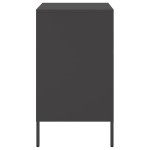 vidaXL Noptiere, 2 buc., negru, 36x39x68 cm, oțel vidaXL Noptiere, 2 buc., negru, 36x39x68 cm, oțel