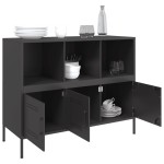 vidaXL Dulap, negru, 100,5x39x79 cm, oțel
