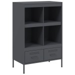 vidaXL Dulap înalt, antracit, 68x39x101,5 cm, oțel vidaXL Dulap înalt, antracit, 68x39x101,5 cm, oțel
