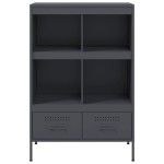 vidaXL Dulap înalt, antracit, 68x39x101,5 cm, oțel vidaXL Dulap înalt, antracit, 68x39x101,5 cm, oțel