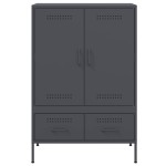 vidaXL Dulap înalt, antracit, 68x39x101,5 cm, oțel vidaXL Dulap înalt, antracit, 68x39x101,5 cm, oțel