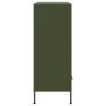 vidaXL Dulap înalt, verde măsliniu, 68x39x101,5 cm, oțel vidaXL Dulap înalt, verde măsliniu, 68x39x101,5 cm, oțel
