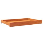 vidaXL Sertare pentru pat de zi, 2 buc., maro ceruit, lemn masiv pin vidaXL Sertare pentru pat de zi, 2 buc., maro ceruit, lemn masiv pin