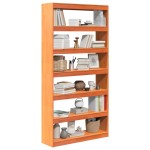 vidaXL Bibliotecă/Separator cameră, 100x30x199,5 cm, lemn masiv pin vidaXL Bibliotecă/Separator cameră, 100x30x199,5 cm, lemn masiv pin
