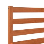 vidaXL Cadru de pat fără saltea, maro ceruit 150x200 cm lemn masiv pin vidaXL Cadru de pat fără saltea, maro ceruit 150x200 cm lemn masiv pin