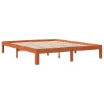 vidaXL Cadru de pat fără saltea, maro ceruit 180x200 cm lemn masiv pin vidaXL Cadru de pat fără saltea, maro ceruit 180x200 cm lemn masiv pin