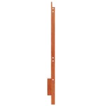 vidaXL Tăblie de pat, maro ceruit, 135 cm, lemn masiv de pin