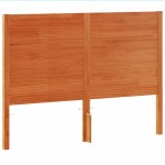 vidaXL Tăblie de pat, maro ceruit, 150 cm, lemn masiv de pin