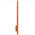 vidaXL Tăblie de pat, maro ceruit, 180 cm, lemn masiv de pin