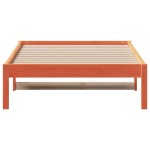 vidaXL Pat de zi fără saltea, maro ceruit, 90x190 cm, lemn masiv pin vidaXL Pat de zi fără saltea, maro ceruit, 90x190 cm, lemn masiv pin