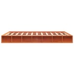 vidaXL Cadru de pat fără saltea, maro ceruit 150x200 cm lemn masiv pin vidaXL Cadru de pat fără saltea, maro ceruit 150x200 cm lemn masiv pin