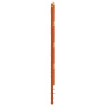 vidaXL Tăblie de pat, maro ceruit, 120 cm, lemn masiv de pin