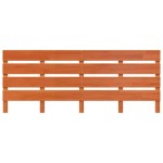 vidaXL Tăblie cap Maroniu cerat 200,5 x 3 x 80 cm Lemn de pin masiv