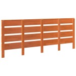 vidaXL Tăblie cap Maroniu cerat 200,5 x 3 x 80 cm Lemn de pin masiv