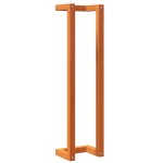vidaXL Suport prosoape, maro ceruit, 23x18x90 cm, lemn masiv pin