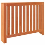 vidaXL Mască pentru calorifer maro ceruit 108,5x19x84cm lemn masiv pin