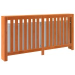 vidaXL Mască pentru calorifer maro ceruit 169x19x84 cm lemn masiv pin
