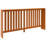 vidaXL Mască pentru calorifer maro ceruit 169x19x84 cm lemn masiv pin
