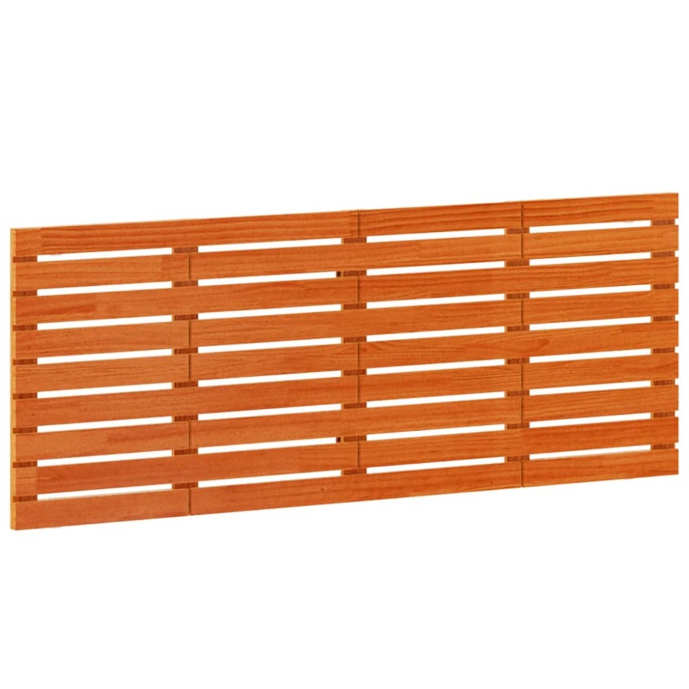 vidaXL Tăblie de pat pentru perete, 166x3x63 cm, lemn masiv de pin