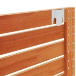 vidaXL Tăblie de pat pentru perete, 166x3x63 cm, lemn masiv de pin