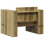 vidaXL Canapea de grădină, 79x60x62 cm, lemn masiv pin impregnat vidaXL Canapea de grădină, 79x60x62 cm, lemn masiv pin impregnat