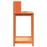 vidaXL Masă plantare cu rafturi maro 82,5x50x109,5 cm lemn masiv pin vidaXL Masă plantare cu rafturi maro 82,5x50x109,5 cm lemn masiv pin