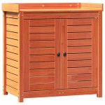 vidaXL Masă de plantare cu rafturi maro 82,5x50x86,5 cm lemn masiv pin vidaXL Masă de plantare cu rafturi maro 82,5x50x86,5 cm lemn masiv pin