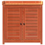 vidaXL Masă de plantare cu rafturi maro 82,5x50x86,5 cm lemn masiv pin vidaXL Masă de plantare cu rafturi maro 82,5x50x86,5 cm lemn masiv pin