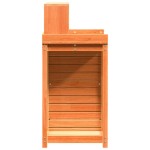 vidaXL Masă plantare cu rafturi maro 82,5x50x109,5 cm lemn masiv pin vidaXL Masă plantare cu rafturi maro 82,5x50x109,5 cm lemn masiv pin