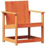 vidaXL Scaun de grădină, maro ceruit, 62x56x77 cm, lemn masiv de pin vidaXL Scaun de grădină, maro ceruit, 62x56x77 cm, lemn masiv de pin