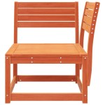 vidaXL Canapea colțar de grădină, maro ceruit, 73x73x78 cm, lemn pin