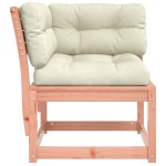 vidaXL Canapea colț de grădină cu perne 73x73x78cm lemn masiv douglas