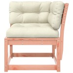 vidaXL Canapea colț de grădină cu perne 73x73x78cm lemn masiv douglas