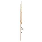vidaXL Tăblie de pat, 200 cm, lemn masiv de pin