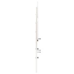vidaXL Tăblie de pat, alb, 180 cm, lemn masiv de pin vidaXL Tăblie de pat, alb, 180 cm, lemn masiv de pin
