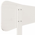vidaXL Tăblie de pat, alb, 180 cm, lemn masiv de pin vidaXL Tăblie de pat, alb, 180 cm, lemn masiv de pin
