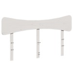 vidaXL Tăblie de pat, alb, 160 cm, lemn masiv de pin vidaXL Tăblie de pat, alb, 160 cm, lemn masiv de pin
