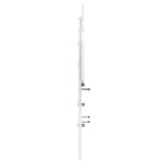 vidaXL Tăblie de pat, alb, 160 cm, lemn masiv de pin vidaXL Tăblie de pat, alb, 160 cm, lemn masiv de pin