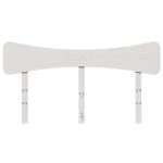 vidaXL Tăblie de pat, alb, 150 cm, lemn masiv de pin vidaXL Tăblie de pat, alb, 150 cm, lemn masiv de pin