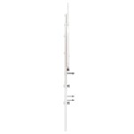 vidaXL Tăblie de pat, alb, 150 cm, lemn masiv de pin vidaXL Tăblie de pat, alb, 150 cm, lemn masiv de pin