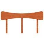 vidaXL Tăblie de pat, maro ceruit, 150 cm, lemn masiv de pin